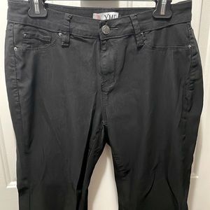 Black stretchy dress pants